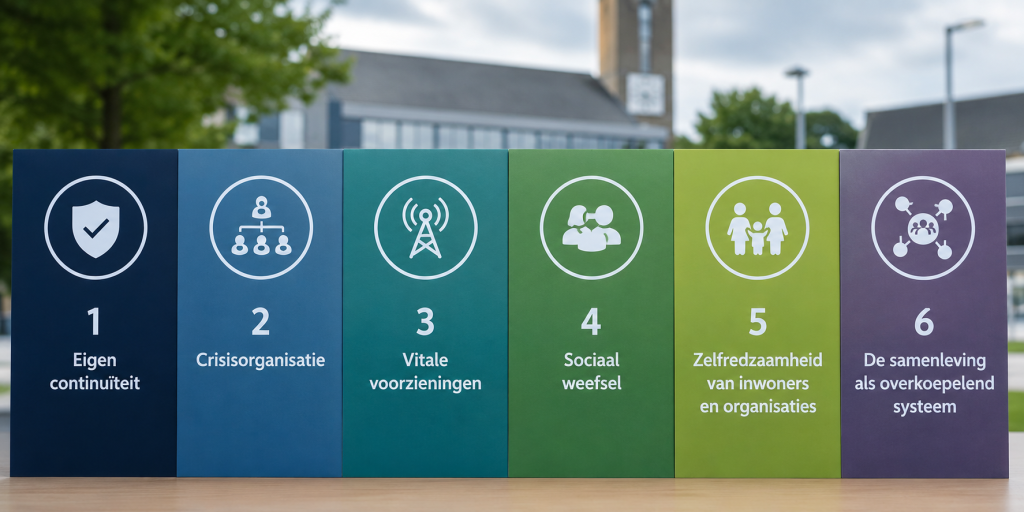 De 6 pijlers van de weerbare samenleving